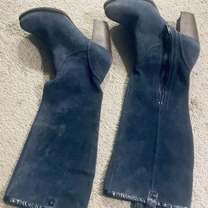 Ugg blue suede boots